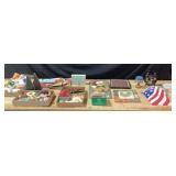 Christmas Decor, Clocks, Tabletop Pieces, Gift Bag