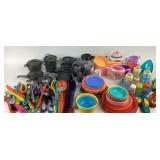 Kids Play Kitchen Dishes, Utensils, Cookware