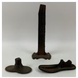 Cast Iron Cobbler Shoe Making Tools
