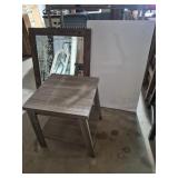 Wood Framed Beveled Mirror 27 in. X 33 in., Wood