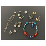 (4) Pair .925 Sterling Silver earrings: Bows,