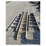 Extension Ladder & 6 Foot Step Ladders (2)