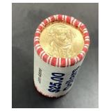 1 roll Presidential $1 Coins $25