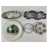 RS Germany Porcelain Trays, Bowls, St. Maryï¿½s Plat