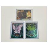 (3) Pokemon Vintage Topps Holographic Cards