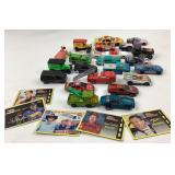 Matchbox Cars: Road Dragster, AppleJacks Truck,