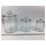 Glass Canisters With Lids