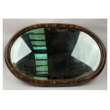 Antique Oval Beveled Mirror