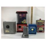 Mechanical Coin Banks, Crane Bank, Wild Deuces