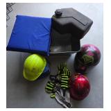 Motocross Helmets, Hard Hat, Gloves, Fuel Tank