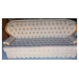England Corsair Tufted Sofa With Skirted Base
