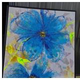 Floral Abstract Canvas Artwork