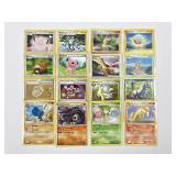 (16) Pokemon Vintage Cards