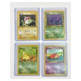 (4) Pokemon Vintage First Edition Cards