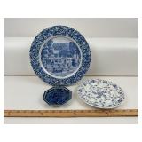 Takahashi Octagonal Tray, Epoch Saucer, Hallmark P