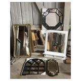 6 wall mirrors