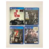 (4) PS4 Games