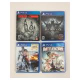 (4) PS4 Games