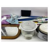 Rival Crock-Pot Nesco Roaster, Mop, Heating Pads,