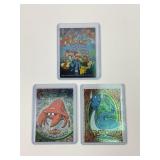(3) Pokemon Vintage Topps Holographic Cards