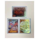(3) Pokemon Vintage Topps Holographic Cards