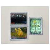 (3) Pokemon Vintage Topps Holographic Cards