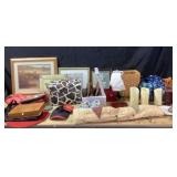 Home Decor, Cigar Box, Artwork, Flameless Candles,