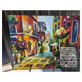 Leonid Afremov Cityscape Oil Painting