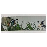Chinese Silk Panels with Ducks