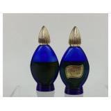 Evening In Paris Cobalt Blue Perfume Bottles, Part