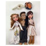 Vintage Bratz & Bratz Boyz Dolls w/ Accessories