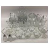 Fostoria American Cubist Clearï¿½Glassware