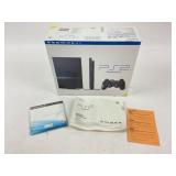 Empty Slim Playstation 2 Box with instruction