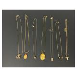 Gold Tone Necklace Vintage Collection