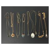 Gold Tone Necklace Vintage Collection