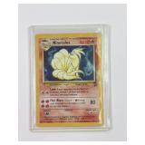 Pokemon Vintage Holographic Ninetales Card