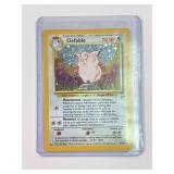 Pokemon Vintage Holographic Clefable Card