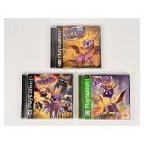 (3) PlayStation Spryo Games