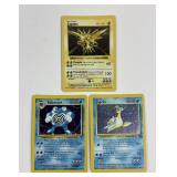 Zapdos Halo 16/102 Card, Poliwrath Halo 13/102 and