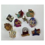 Disney Collector Trading Pins (10)