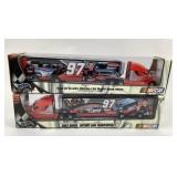 Hot Wheels Racing Kurt Busch Die-cast Victory Lane