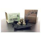 Jay Strongwater Bunnies & Carrots Trinket Box
