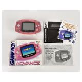 GameBoy Advance Fuschia System