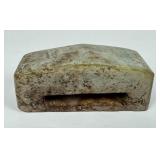 Archaic Chinese Carved Jade Sword Scabbard Slide