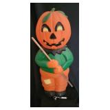 Pumpkin Man Blow Mold