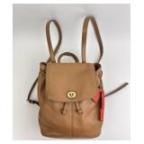 Coach Park Tan Backpack