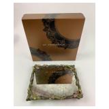 Jay Strongwater Twig Acorn Vanity Tray