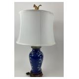 Antique Chinese Blue and White Porcelain Prunus
