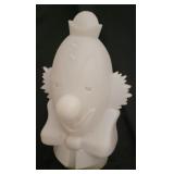 Blow Mold Carnival Circus Clown Helium Tank Cover