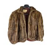 The Denver Dry Goods Co. Mink Fur Coat Monogramed